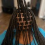 Boho Knotless Braids w/human hair