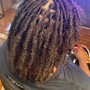 Loc Retwist shorter than 6’