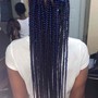 Knotless braids