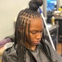 Extra length on all braiding style