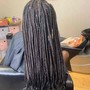 Smedium Knotless/Box Braids