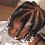 Kid's Knotless Box Braids w/ extenstions