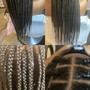 Individual Braids / French knotless  braids