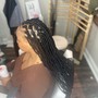 Wig braid down