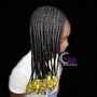 Large Knotless Braids