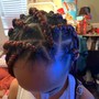 2 French braids