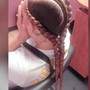 5 Feed in Braids