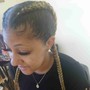 2 Goddess/Feed in-French Braids