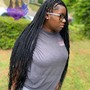 Senegalese Twist waist length