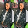 Senegalese Twist waist length