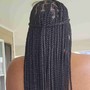 Medium Knotless Braids 24-26in (midback)