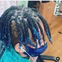 Kid's Loc retwist Short Hair