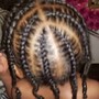 Kid's Braids (with added hair)