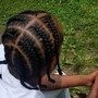 Medium Box Braids