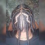 2 feed in braids