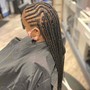 Simple cornrow Braids