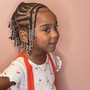 Kid's 6 feed in  Braids