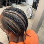 2 jumbo feed-in braids