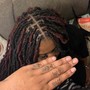 Soft locs Mid back length 12”-14”