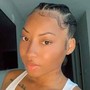 Boho Knotless Braids w/human hair