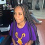 Kids Medium Knotless Braids