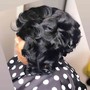 Pixie cut quickweave