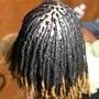 Small Box braids Waist Length 42in Hair