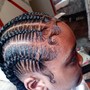 Cornrows, Partial Weave