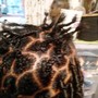 Small butterfly Dreadlocks