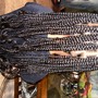 Small Knotless Braids