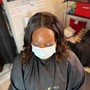 Traditional Middle Part Sew In (Leave Out)