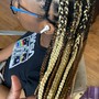 Short and small faux locs