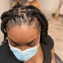 Jumbo box braids (large)/jumbo Knotless