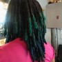 Dreadlocks latch stitch