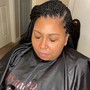 Pre-looped Crochet Braids