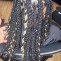 Long hair Natural hair two-strand Twists