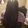 Goddess Box Braids midback