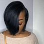 Single Process Color, Women's Cut, Relaxer Retouch