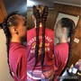 Medium Feed In Braids