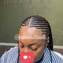 Large  regular box braids