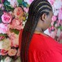 6 Stitch/ Feed In Braids