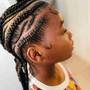 Kid's Butterfly Locs shoulder length