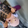 Kid's Braid Style W/ Natural Hair and beads