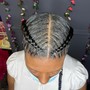 Design High Top Fade Braids