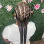 2 stitch french braids