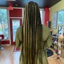 Small/Med Knotless braids regular length