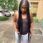 Small/Med Knotless braids regular length