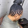 Tribal Braids w/ Medium Knotless