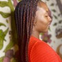 Boho Small Knotless Braids