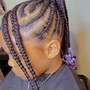 2 Feed In Braids